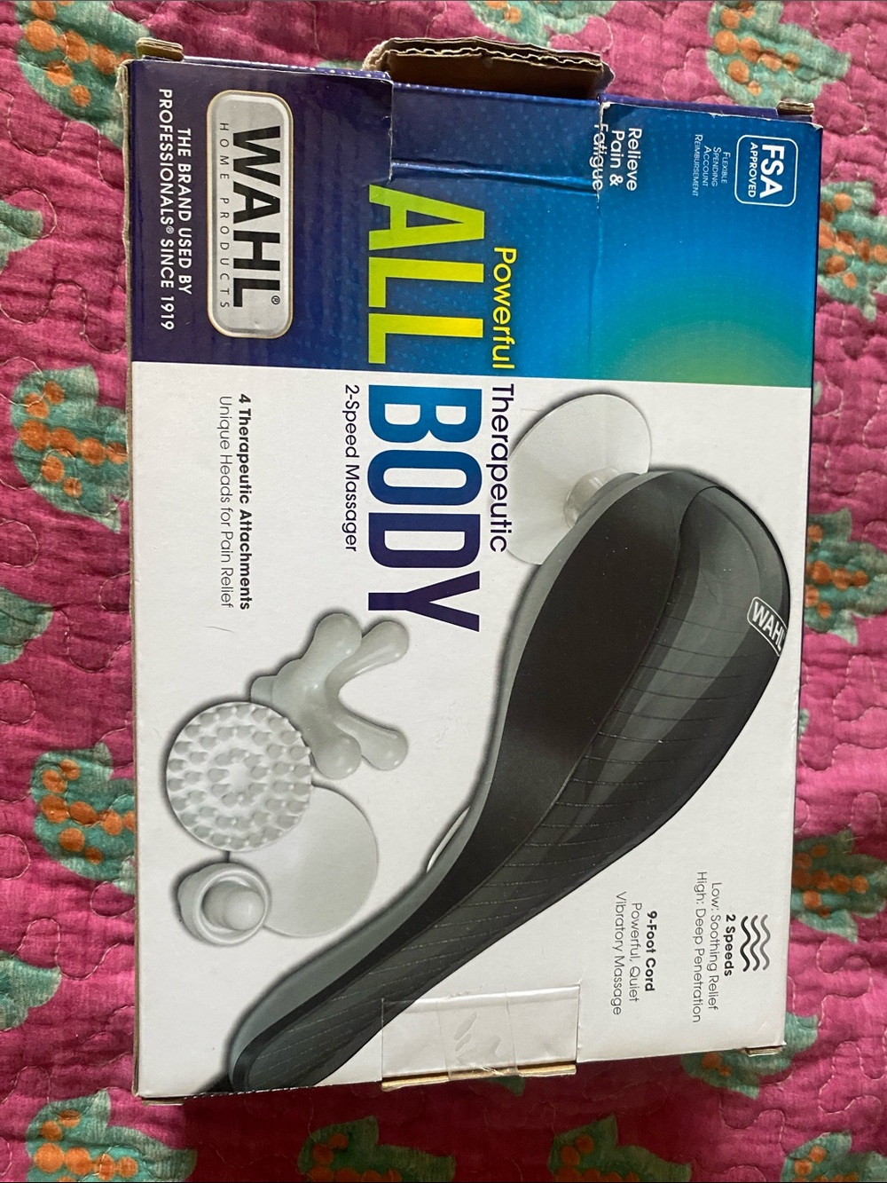 Wahl All Body Therapeutic Massager - Black, White